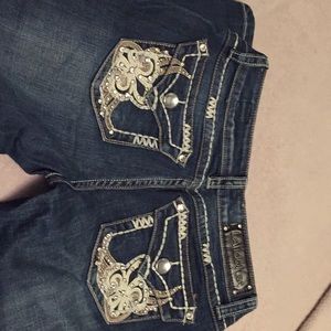 LA idol bootcut jeans